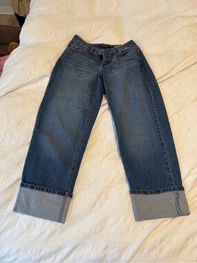 BCBGeneration Dark Blue Cropped Jeans